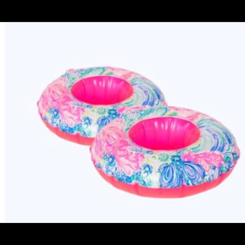 NWT Lilly Pulitzer Inflatable drink holder